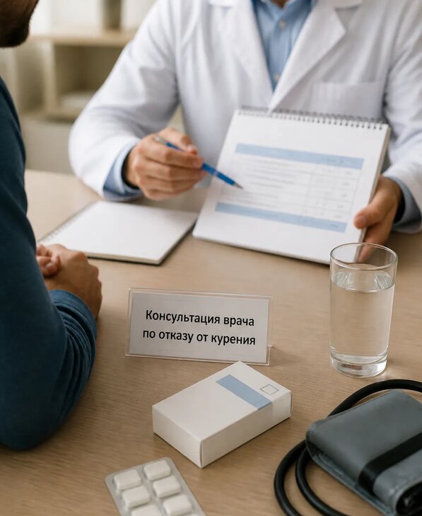 Консультация врача по отказу от курения для взрослых в Геленджике